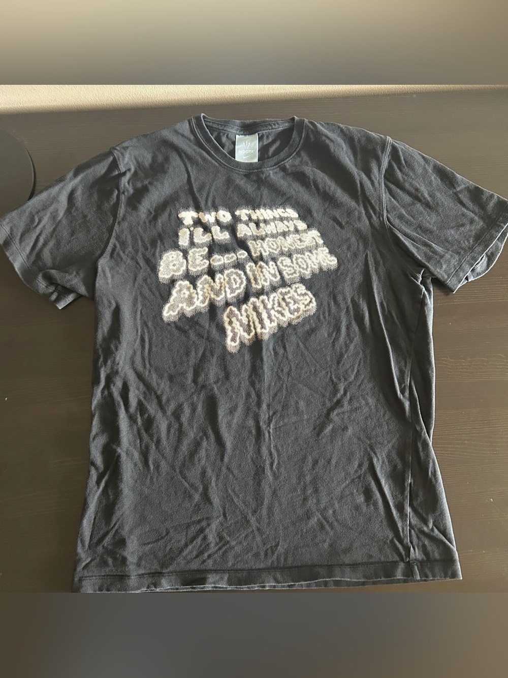 Nike x NOCTA "Be Honest" T-Shirt -- Black (size Medium)  DO2836-010